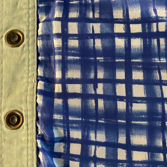 CARVE DESIGNS green military snap button jacket M - Picture 7 of 9